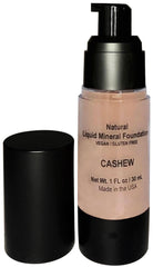 Mom's Secret foundation cashew bottle shows natural finish for everyday coverage