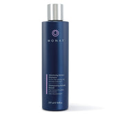 MONAT Volumizing Revive Shampoo bottle pour, weightless volume for fine hair.