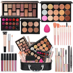 Moobirlet makeup kit full kit shows complete on-the-go beauty essentials.