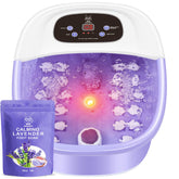 MoodRelish foot spa bath massager heat bubbles for relaxing foot soak