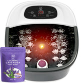 MoodRelish foot spa heat-bubbles in action delivering a relaxing warm soak.