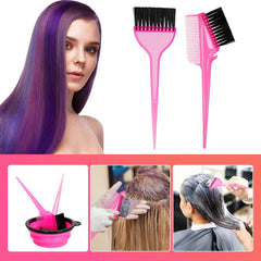 MoonMini comb-brush, versatile tool for even color distribution and neat sectioning.