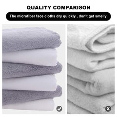 MOONQUEEN soft cloth removing makeup with water for chemical-free cleansing