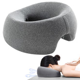 MOONYOOY Massage Head Rest on bed ready for in-home massage sessions.