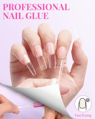 MORGLES acrylic nail clipper tool for precise trimming