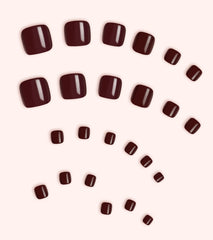 Morily 12-sizes chart image helps selecting the best-fit toenails