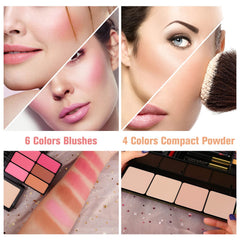 MORNECA compact powder collection provides a long-lasting finish that stays smooth