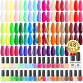 Morovan nail polish set 48pc collection offers versatile colors for daily wear and special occasions.
