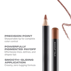 Morphe Color Pencil Bundle tip closeup demonstrates creamy, smooth color payoff.