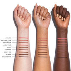 MORPHE Color Pencil packaging closeup emphasizes vegan, cruelty-free design.