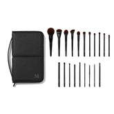 MORPHE MUA Life brush set in an open case for on-the-go artistry.