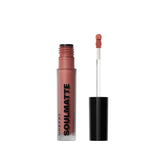 Morphe Soulmatte Velvet Lip Mousse closeup swatches show long-lasting color.