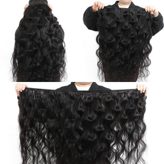 Mosari 15A raw hair bundles 22 inch body wave texture detail for consistent styling.