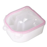 MosBug Nail Spa bowl front view shows sturdy, easy-clean design for repeated sessions.