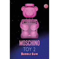 Moschino Toy 2 Bubble Gum EDT packaging shown for gifting or display.