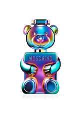 Moschino Toy 2 Pearl bottle closeup reveals a pearl-inspired design for refined daily wear.