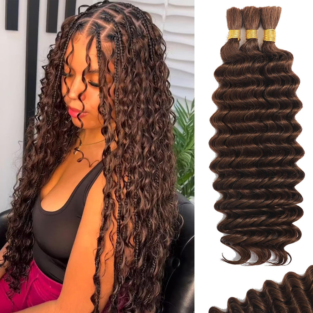 MOTFIN 110g 20inch deep-wave hair for premium boho braids