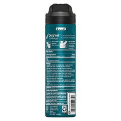 Degree Men MotionSense technology close-up demonstrates motion-activated odor control