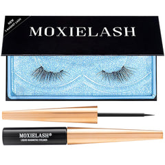 MoxieLash Baby Lash closeup showing natural volume for everyday wear