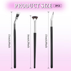 Mozeat Lens folding-angle scalloped lash brush enabling precise lash separation