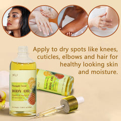 MR.A guasha tool set with pineapple oil supports gentle facial massage