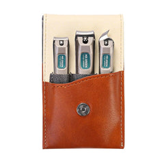 MR.GREEN 3pcs nail clippers set stainless steel for durable trimming.