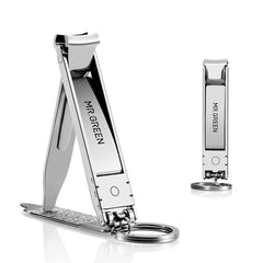 MR.GREEN collapsible clippers front view for easy travel-ready grooming.