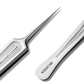 MR.GREEN ingrown hair tweezers with needle-nose tips for precise removal of splinters and hairs.
