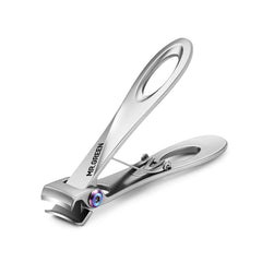 MR.GREEN nail clippers wide jaw opening for thick nails and precise trimming.