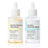 MrCuvaryas peptide propolis hyal serum bottle front for hydration and renewal