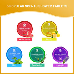 MR MIRYE eucalyptus shower steamer tablet for refreshing spa-like lift