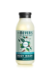 Mrs. Meyer's Birch Wood Body Wash bottle with forest-inspired moisturizing cleanse
