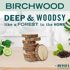 Mrs. Meyer's Birch Wood foam demonstrates rich lather for gentle cleansing