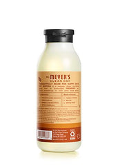 Creamy lather from Mrs. Meyer’s Clean Day body wash in use