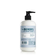 Mrs. Meyer’s Snowdrop cap and label highlight the winter fragrance