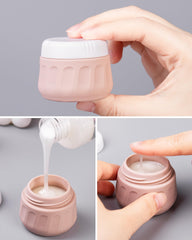 Mrsdry clear makeup bag keeps toiletries visible and accessible during travel