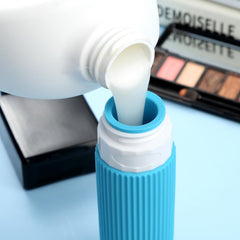 Mrsdry no-drip-valve bottles minimize spills during transport.