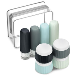 Mrsdry travel bottles 8-pack bottles offer compact 3oz sizes for easy packing on the go