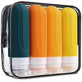 Mrsdry travel bottles leak-proof cap keeps contents secure in luggage
