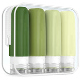 Mrsdry travel bottles with leak-proof cap showing secure storage for liquids during flights