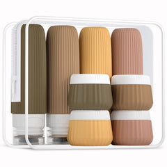 Mrsdry travel bottles leakproof 3oz design for secure luggage packing