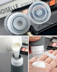 Mrsdry Travel Bottles wide-opening design makes refilling simple for toiletries
