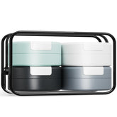 Mrsdry travel containers with magnetic design for organized travel