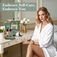 MS.DORYA luxury body wash bottle with botanical extracts for gentle cleansing.