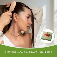 Msnasit mini brush designed for fine hair and beard smoothing