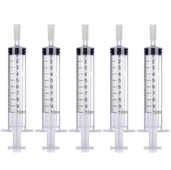 MUB 10ml perfume syringe pump in action for on-the-go refills.