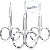 Mudder curved scissors set packaging shows travel-ready grooming kit for nails and brows.
