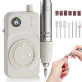 mugle portable nail drill front view for on-the-go manicures.