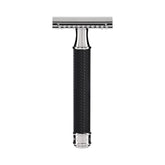 MÜHLE Traditional R89 closed-comb head for a precise close shave.
