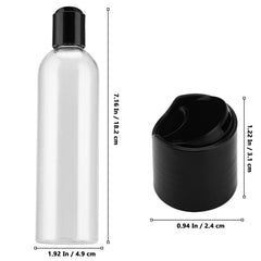 MUKLEI clear PET bottle showing contents clearly for easy monitoring.